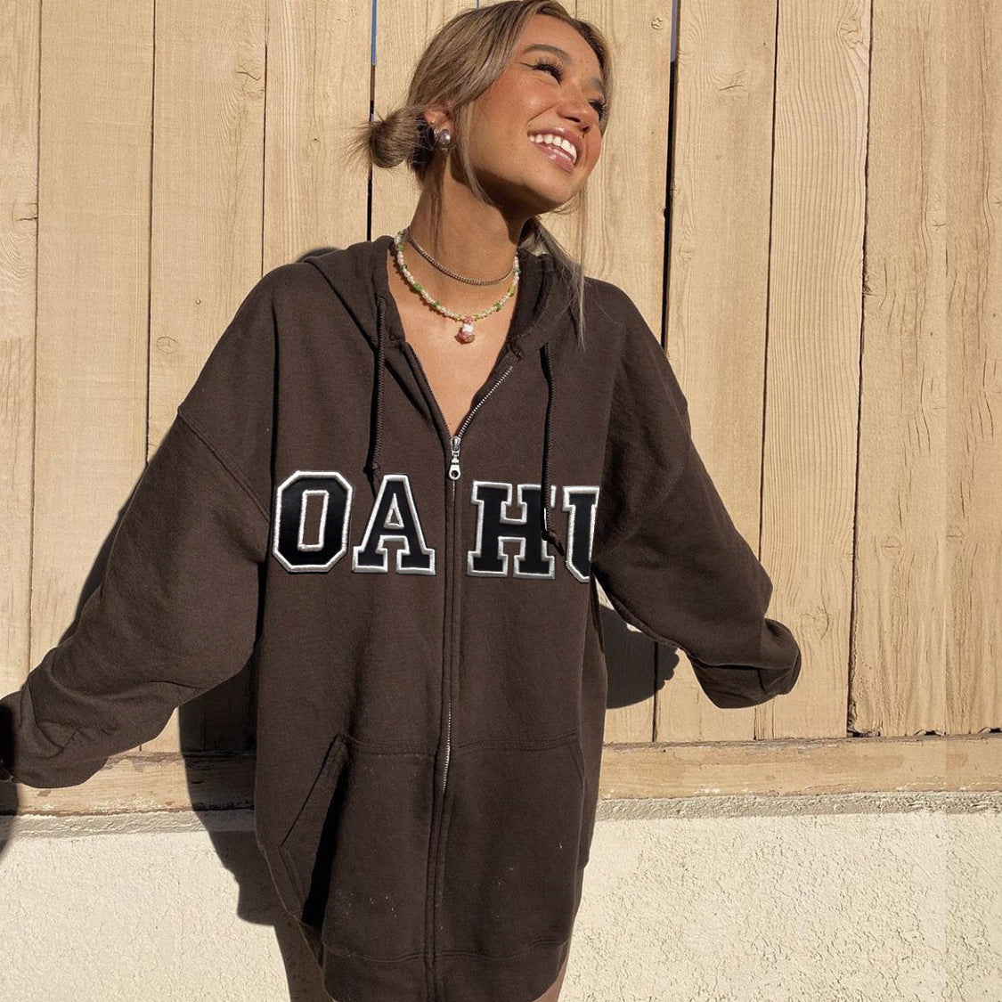 Long Sleeve Zipper Jacket