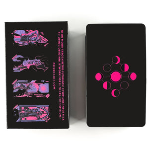Neon Moon Tarot Deck - Pocket Size with Tuck Box Tarot Cards for Fate Divination Board Game Tarot and A Variety of Tarot Options