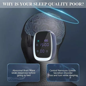 Insomnia Anxiety Depression CES Sleeping Therapy Transcranial Microcurrent Massage Tens Machine Sleep Aid Device Instrument Home