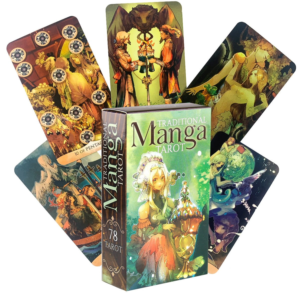 Pick ( Claim) My Card Decks - Pocket Size with Tuck Box Tarot Cards for Fate Divination Board Game Tarot and A Variety of Tarot Options
