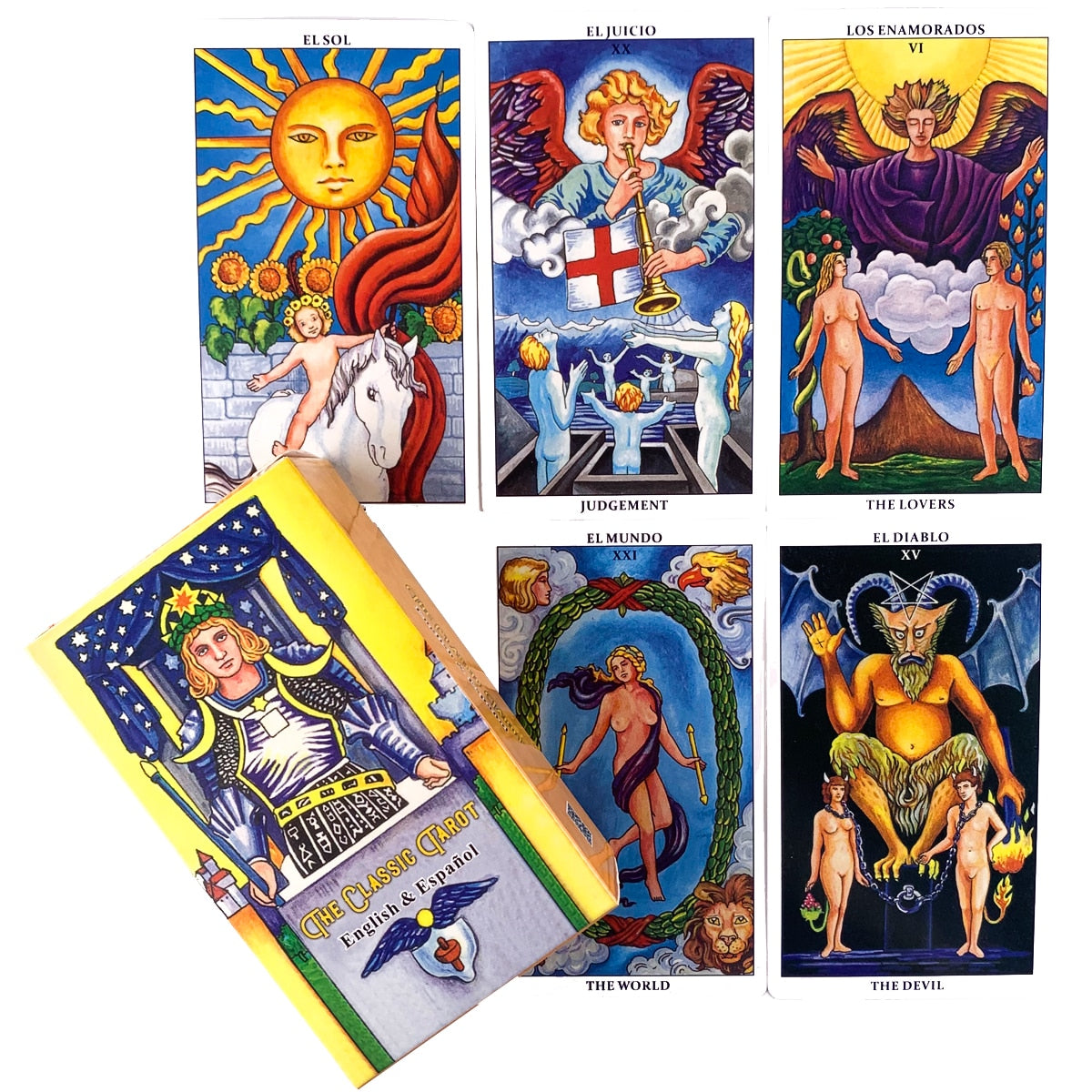 Pick ( Claim) My Card Decks - Pocket Size with Tuck Box Tarot Cards for Fate Divination Board Game Tarot and A Variety of Tarot Options