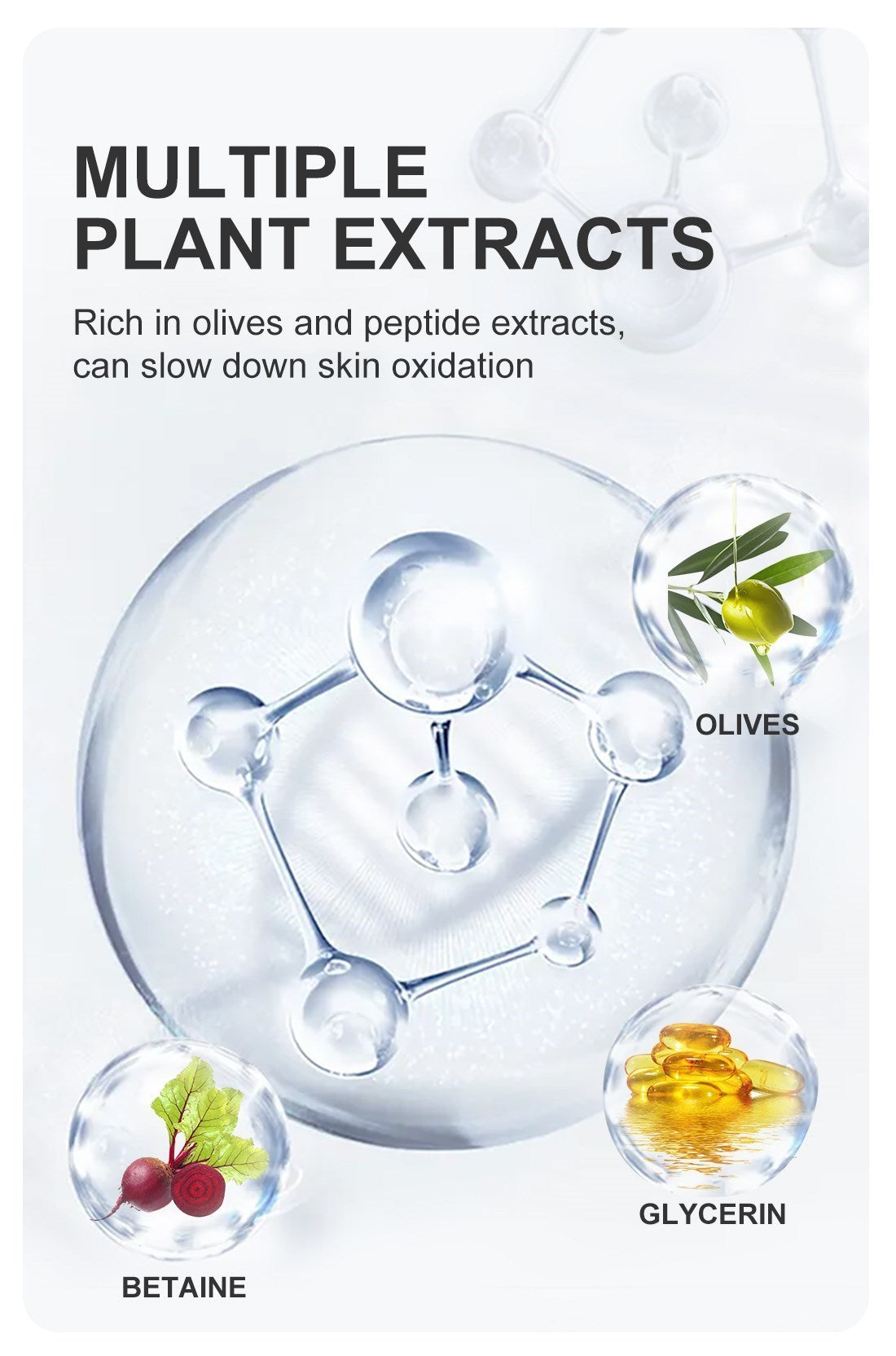 Traci K Beauty RtopR Olive Peptide Firming Anti-Wrinkle Cream Reduce Face Fine Lines Tighten Pores Whitening Oil Control Acne hydrating skin Product
