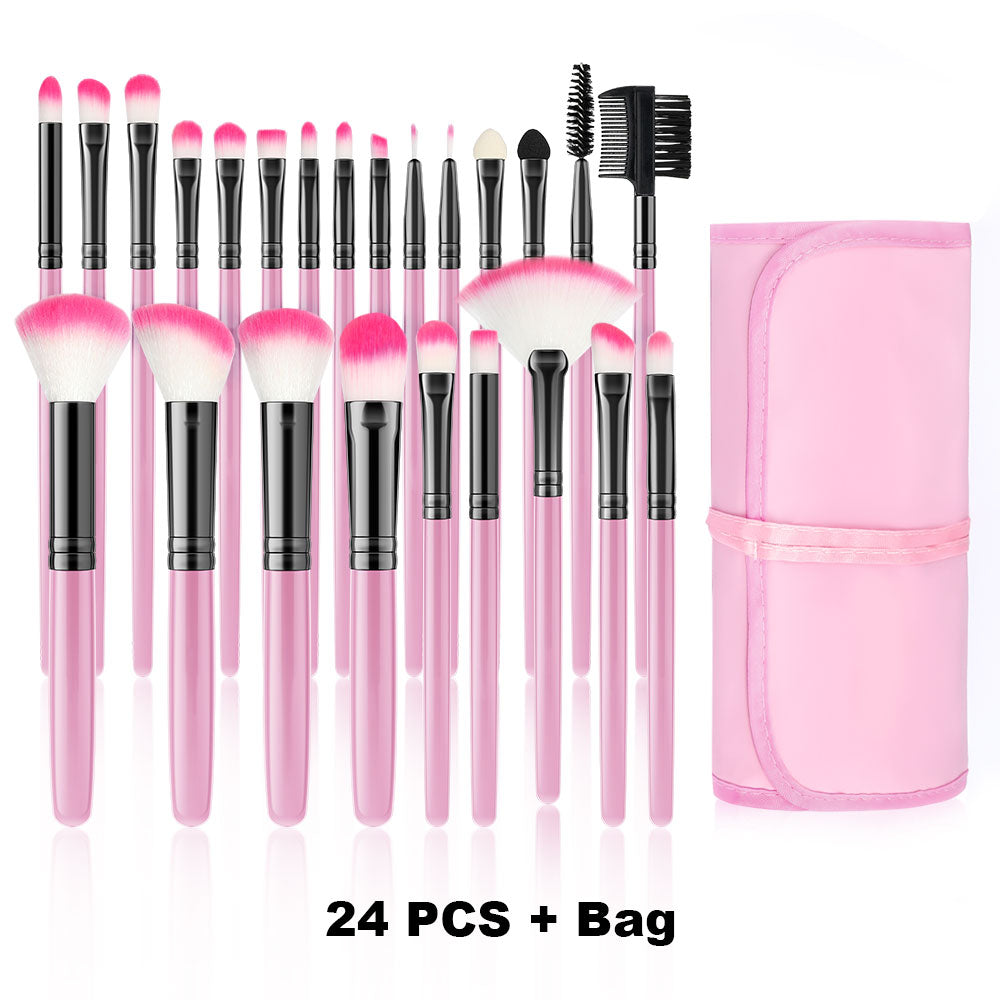Traci K Beauty Professional (Vegan) 8PCS-32PCS Makeup Brush Set Cosmetic Makeup For Face Make Up Tools Women Beauty Professional Foundation Blush Eyeshadow