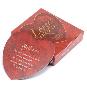 45Pcs/pack Love Oracle Cards For Home Heart-Shaped Fortune Telling Cards Tarot Deck Board Games Playing Cards Spiritual Poker