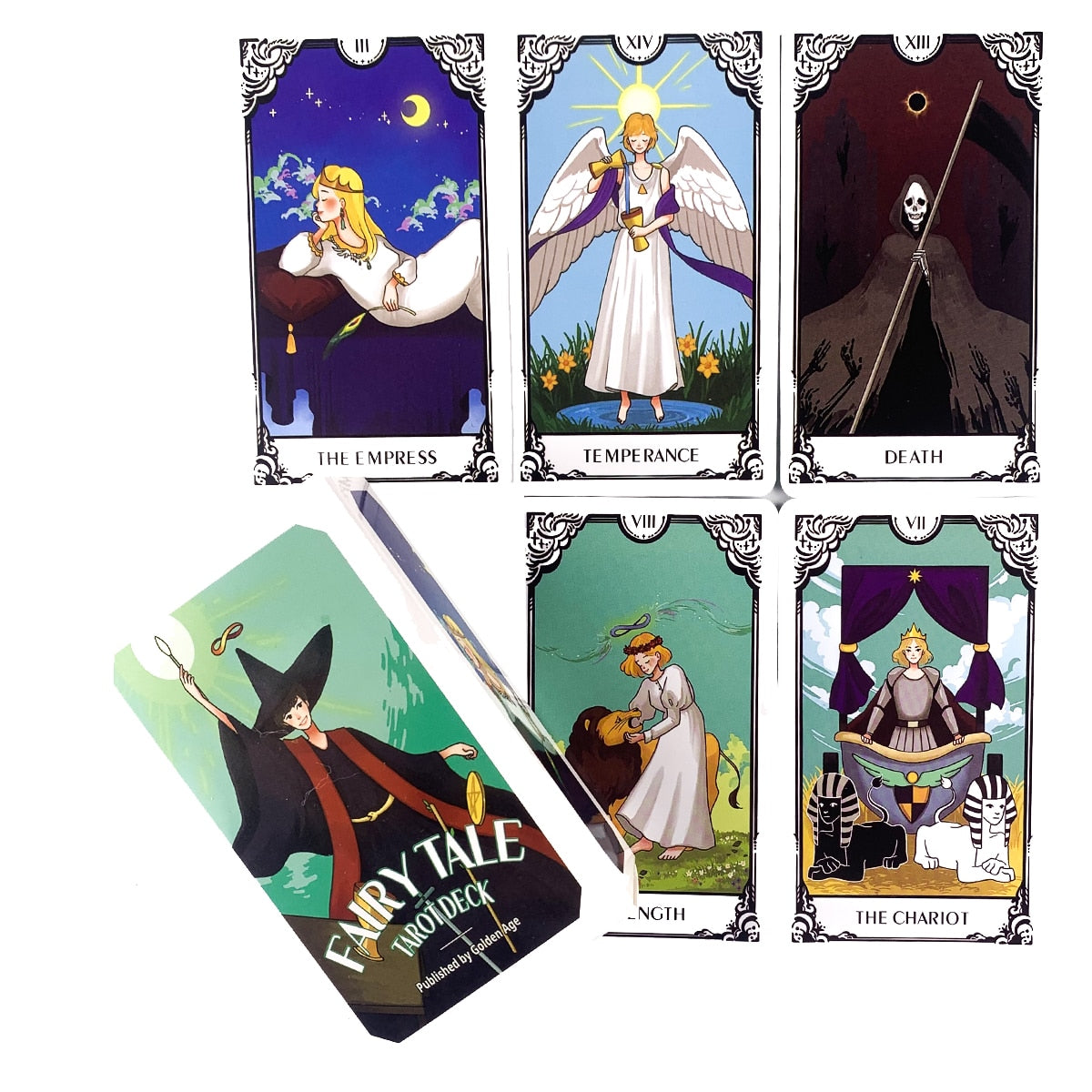 Pick ( Claim) My Card Decks - Pocket Size with Tuck Box Tarot Cards for Fate Divination Board Game Tarot and A Variety of Tarot Options