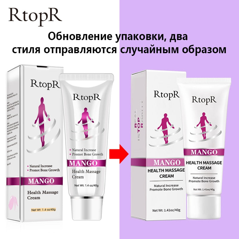 RtopR by  Traci K Beauty Mango Health Massage Cream Promotes Bone Growth Natural Growth Teenagers  Grow Taller Artifact Health Care Products Foot Massage