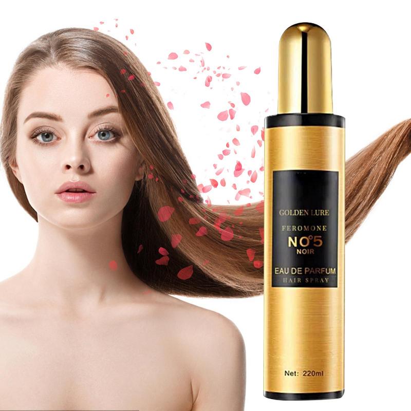 UNISEX Golden Lure by Traci K Fragrances Pheromone Hair Spray 220ml Hair Essential Oil Spray Repair Damage Hair Spray Nourish Thick Roots Repair Dry Hair