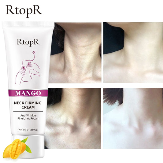 Traci K Beauty Mango Neck Firming Cream Whitening Wrinkle Remover Cream Rejuvenation Moisturizing Shape Beauty Health Skin Care Products Women