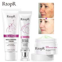 Load image into Gallery viewer, RtopR by Traci K Beauty 3n1 Bundle Mango Firming Skin Moisturize Anti-aging Neck Eye Cream Pores Shrinkage Improve Dullness Olive Peptid Cream Skin Care Set
