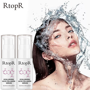 RtopR by Traci K Beauty Hyaluronic Acid Collagen Face Serum Whitening Anti-Aging Facial Serum Acne Treatment Anti Wrinkle Skin Care Essence Face Care