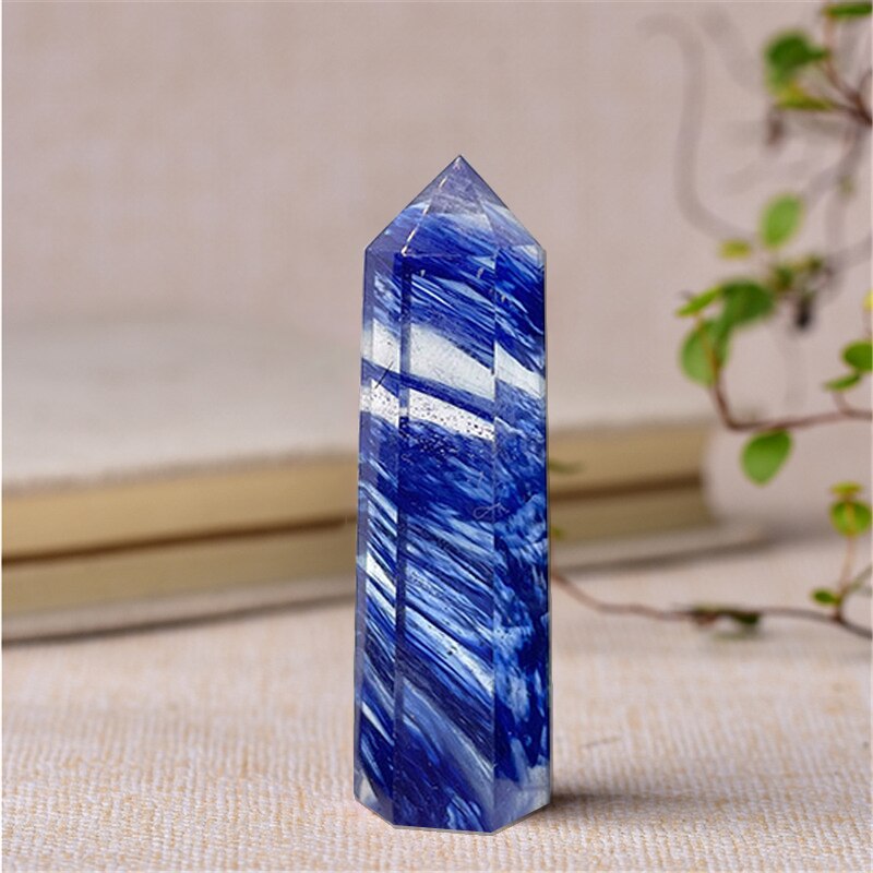 Natural Crystal Point Energy Column Obelisk Hand Polished Very Beautiful Gemstone Specimens Minerals DIY Gift Home Decoration