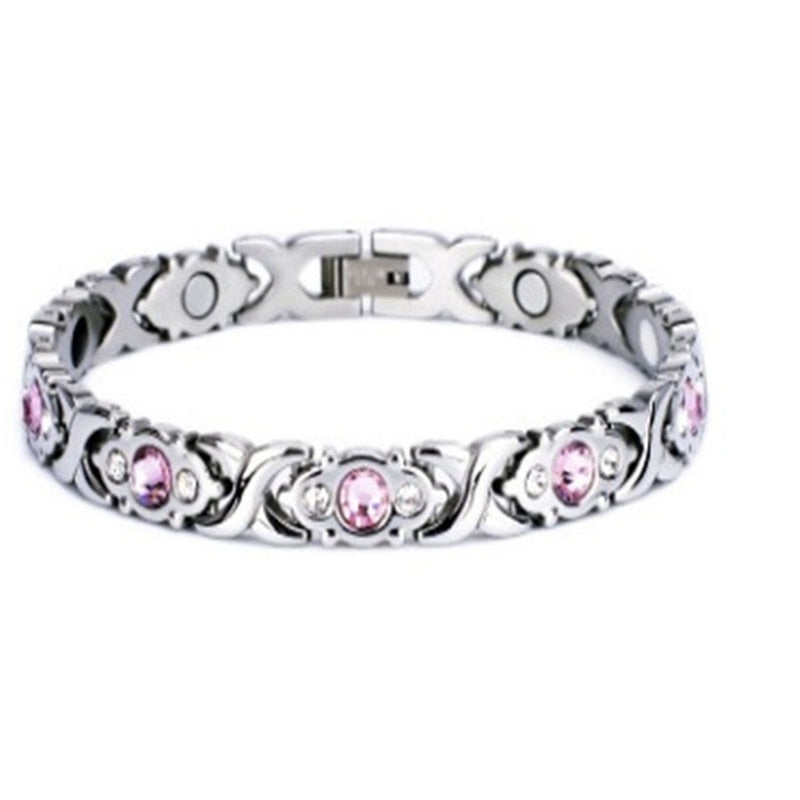Hot IDEAL( BUY 1 GET 1 FREE )Trendy Magnetic Therapy Bracelet (Wear Your Power) Slimming /Beauty/Pain Relief/ Menopause  Bracelet Healthcare