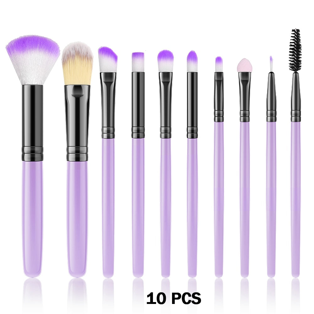 Traci K Beauty Professional (Vegan) 8PCS-32PCS Makeup Brush Set Cosmetic Makeup For Face Make Up Tools Women Beauty Professional Foundation Blush Eyeshadow