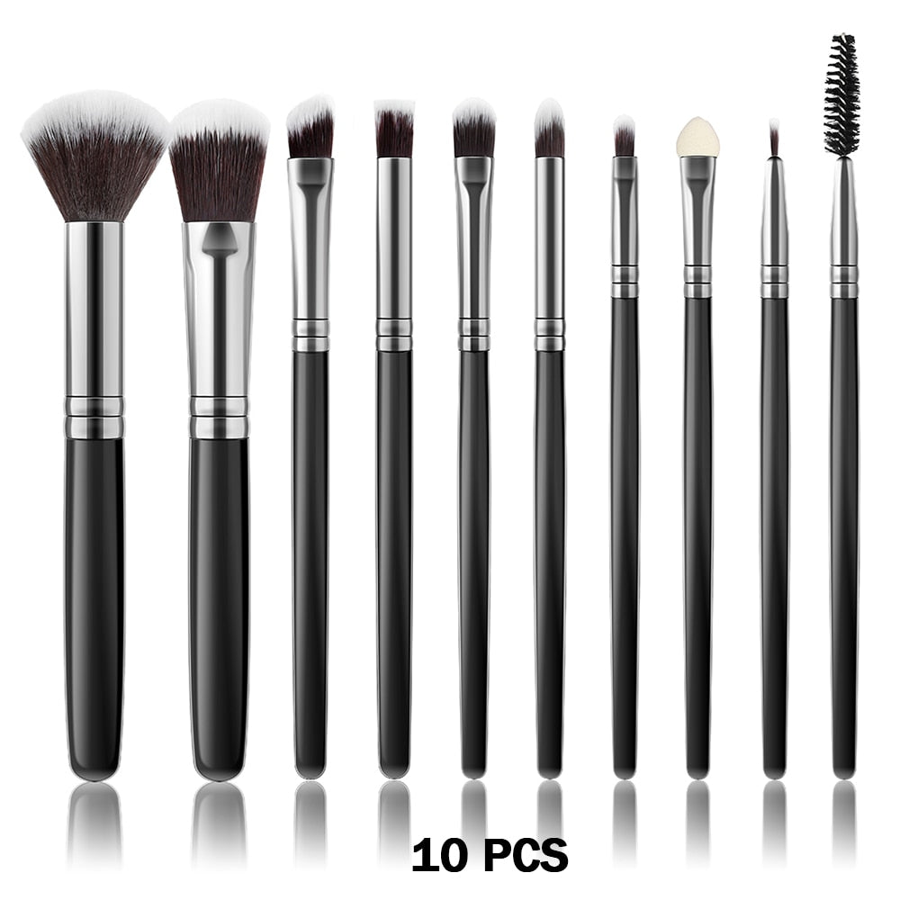 Traci K Beauty Professional (Vegan) 8PCS-32PCS Makeup Brush Set Cosmetic Makeup For Face Make Up Tools Women Beauty Professional Foundation Blush Eyeshadow