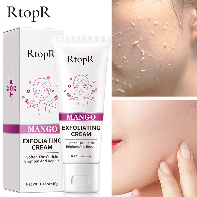 RtopR by Traci K Beauty Face Exfoliating Cream Skin Care Whitening Moisturizer Repair Facial Scrub Cleaner Acne Blackhead Treatment Remove Face Cream