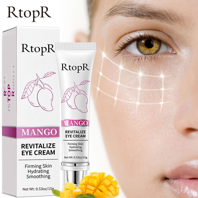 RtopR by Traci K Beauty -Eye Cream RtopR Mango Anti-Wrinkle Moisturizing Anti-Age Remove Dark Circles Eye Care Against Puffiness And Bags Hydrate Cream