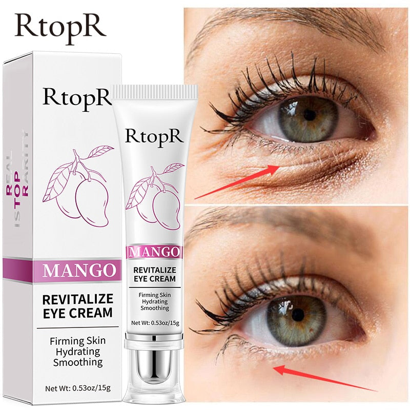 RtopR by Traci K Beauty -Eye Cream RtopR Mango Anti-Wrinkle Moisturizing Anti-Age Remove Dark Circles Eye Care Against Puffiness And Bags Hydrate Cream