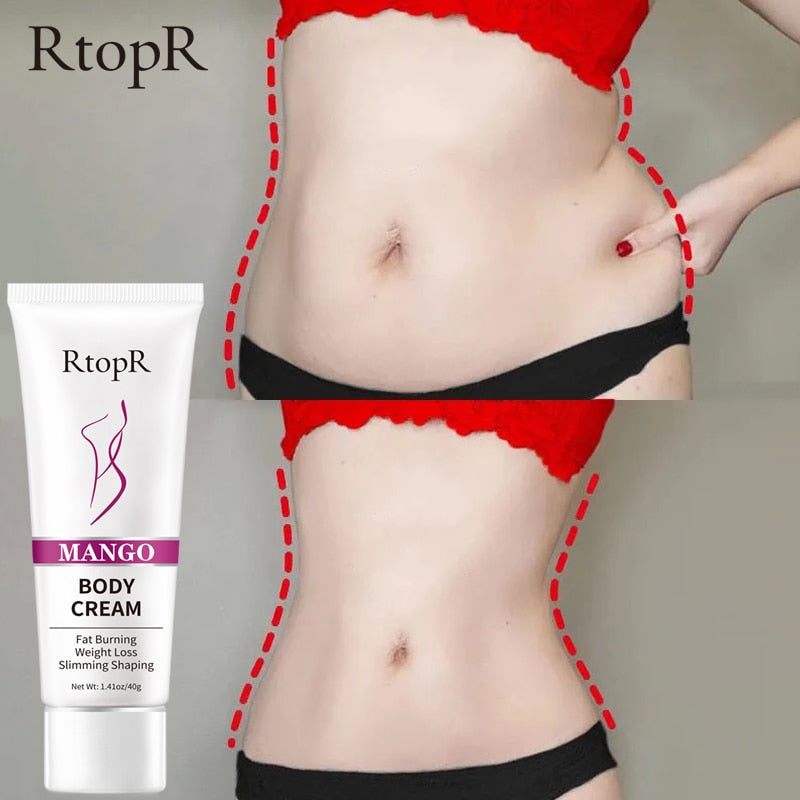 RtopR by Traci K Beauty -Mango Anti Cellulite Weight Loss Slimming Cream Promotes Fat Burning Create Beautiful Curve Anti-wrinkle Body Whitening Cream