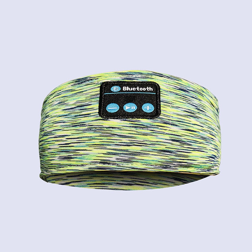 Hot Bluetooth Sleeping Headphones Sport Music Player Headband Thin Soft Elastic Comfortable Wireless Music Headset Eye Mask