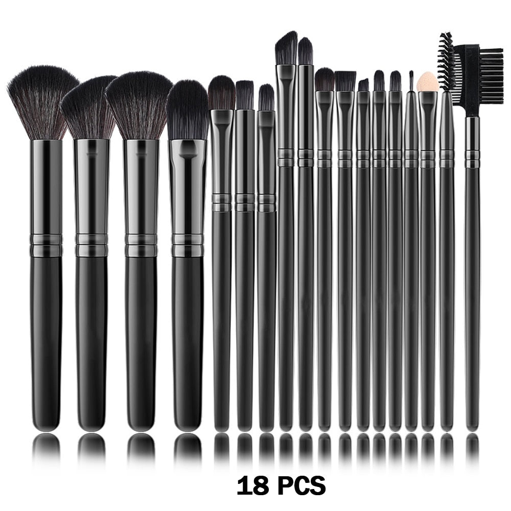 Traci K Beauty Professional (Vegan) 8PCS-32PCS Makeup Brush Set Cosmetic Makeup For Face Make Up Tools Women Beauty Professional Foundation Blush Eyeshadow
