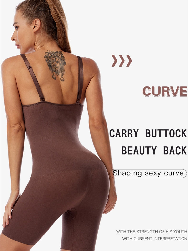 Women's Shapers Corset One-piece Gathered Lingerie Set Waist Corset Hip Lift Underwear Female Postpartum High Waist Shapewear