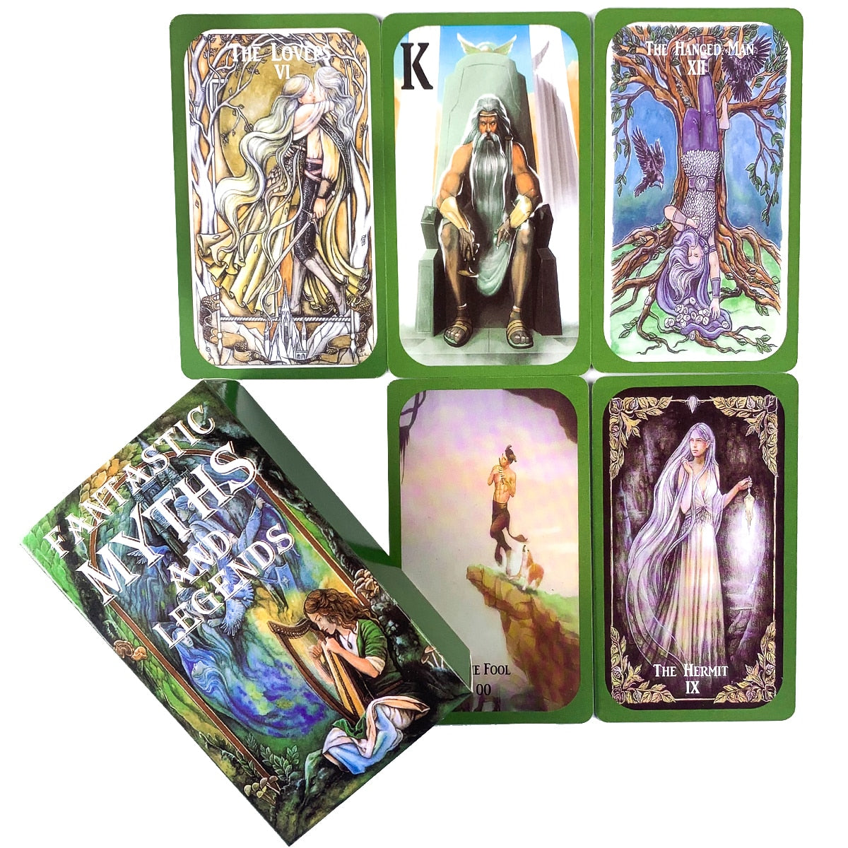 Pick ( Claim) My Card Decks - Pocket Size with Tuck Box Tarot Cards for Fate Divination Board Game Tarot and A Variety of Tarot Options