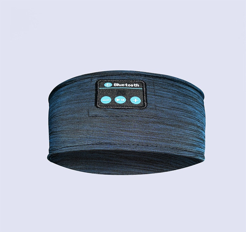 Hot Bluetooth Sleeping Headphones Sport Music Player Headband Thin Soft Elastic Comfortable Wireless Music Headset Eye Mask