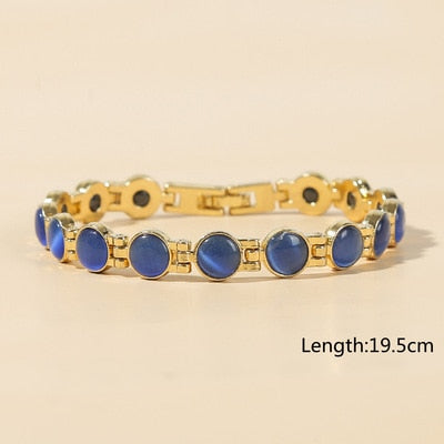 Hot IDEAL( BUY 1 GET 1 FREE )Trendy Magnetic Therapy Bracelet (Wear Your Power) Slimming /Beauty/Pain Relief/ Menopause  Bracelet Healthcare