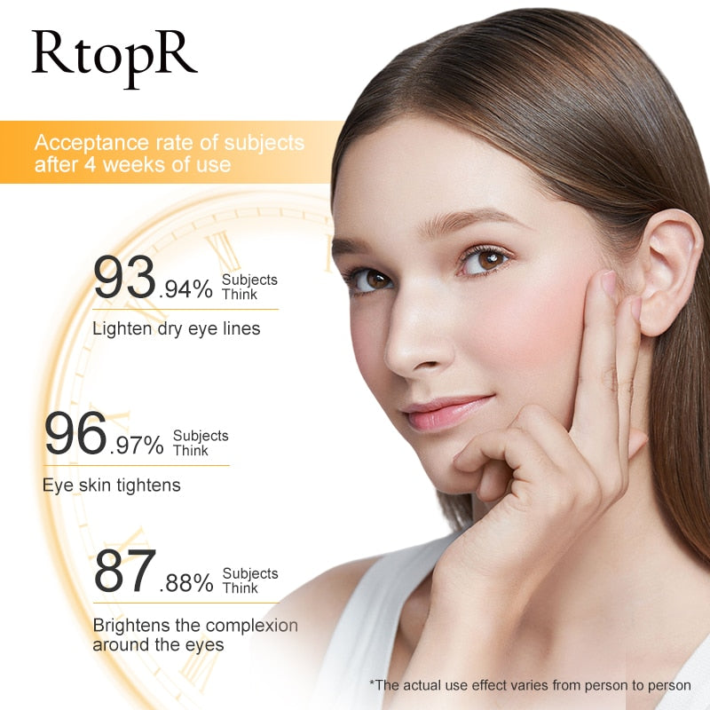 RtopR by Traci K Beauty VITAMIN C Eye Cream Moisturizing Improve The Dark Circles and Dark SpotsWhitening Active Ingredients Skin Shiny Dry Ice Beauty Health