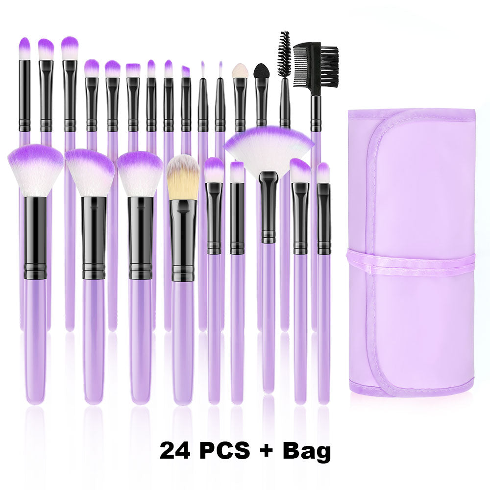Traci K Beauty Professional (Vegan) 8PCS-32PCS Makeup Brush Set Cosmetic Makeup For Face Make Up Tools Women Beauty Professional Foundation Blush Eyeshadow