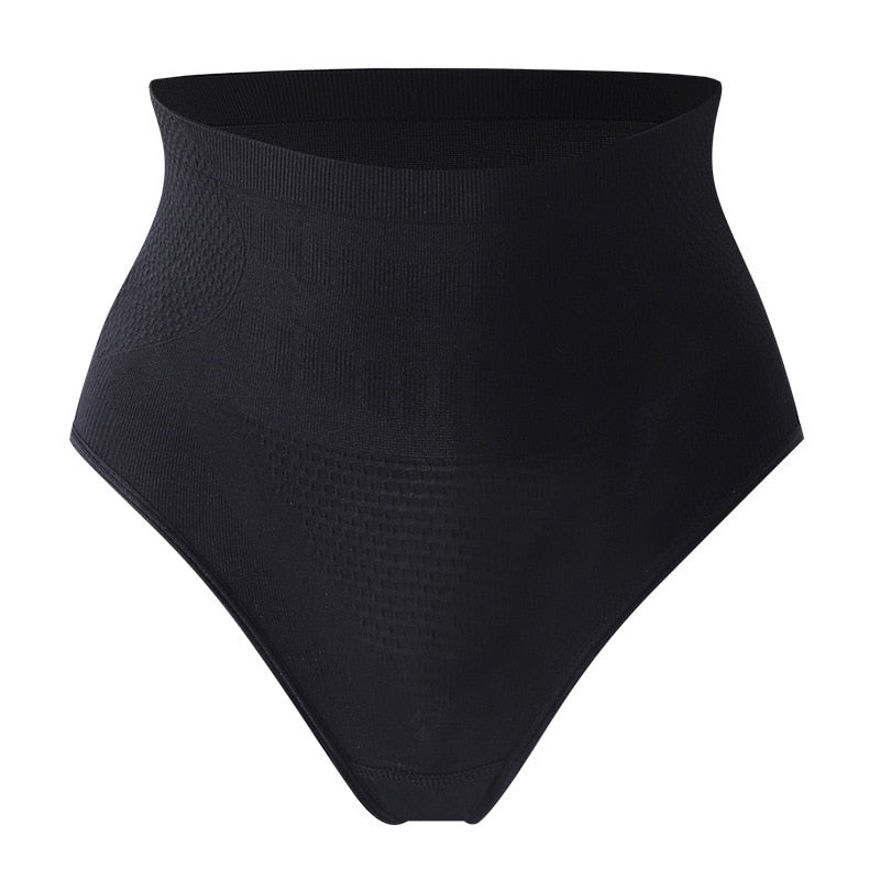 High Waist Seamless Women's Panties Cotton Briefs Plus Size Body Sculpting Menstrual Panties Hip Lift Slimming Underwear