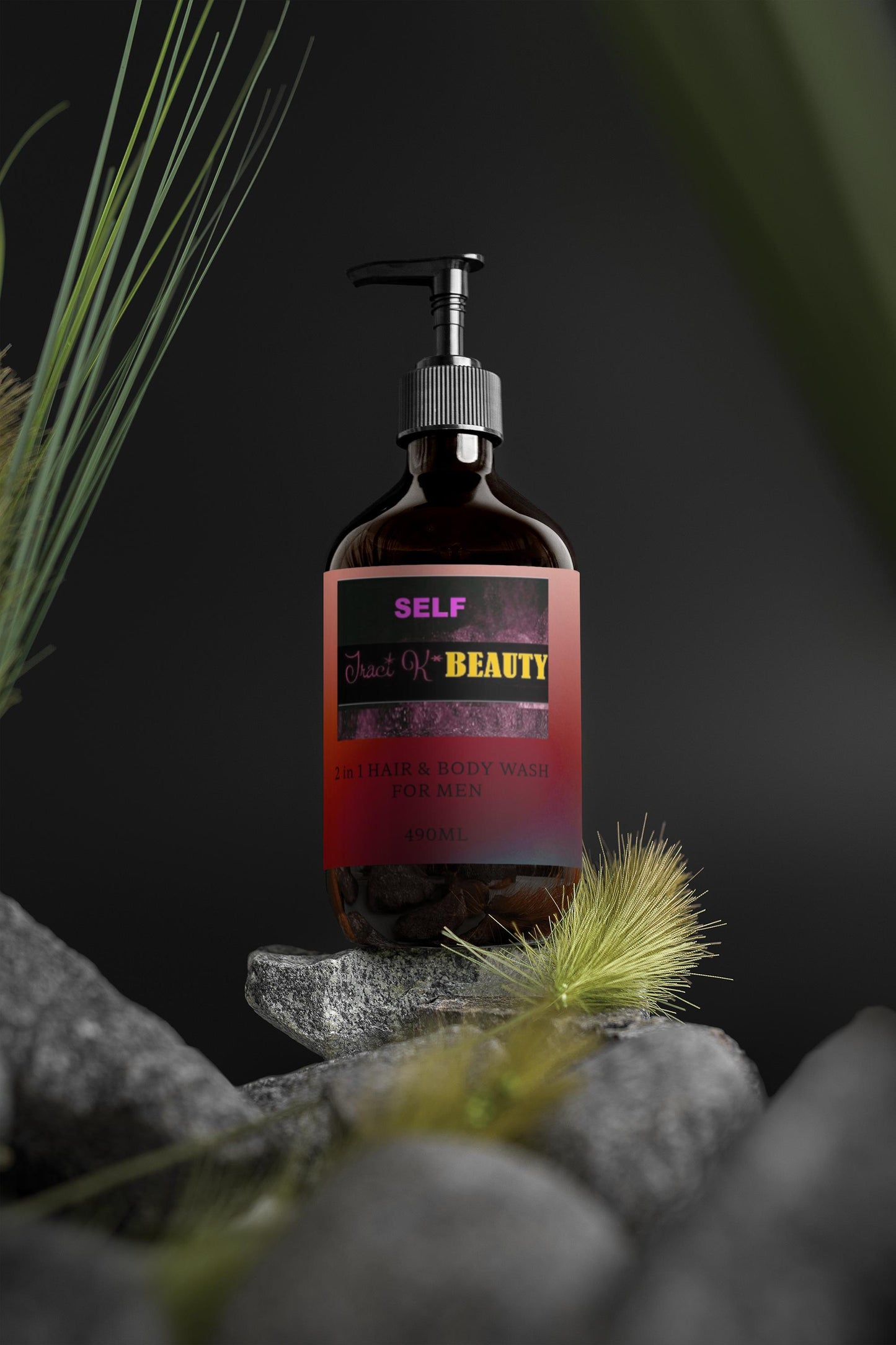 SELF- by Traci K Beauty 2-in-1 Hair & Body Wash for Men