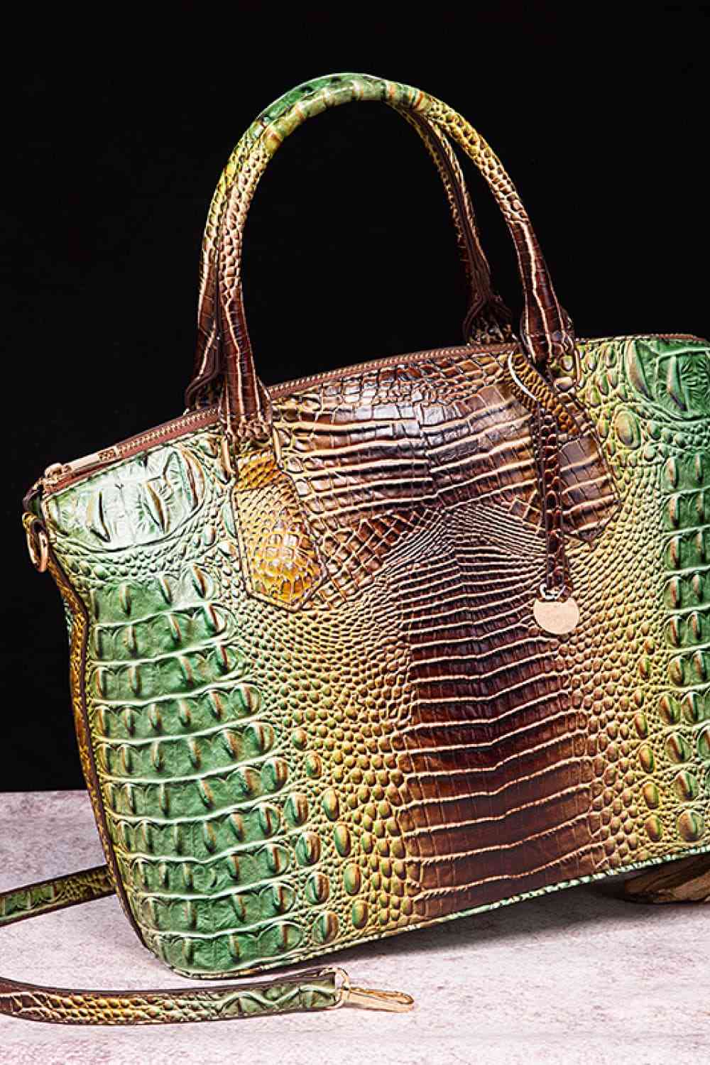 Traci K Gradient PU Leather Handbag ( Pick Your Color)