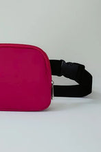 Load image into Gallery viewer, Traci K Buckle Zip Closure Fanny Pack
