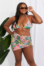 Load image into Gallery viewer, Marina West Swim Paradise Awaits Triangle Bikini and Sarong Set
