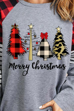 Load image into Gallery viewer, MERRY CHRISTMAS  Graphic Round Neck Long Sleeve T-Shirt
