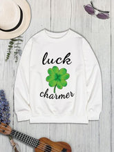 Load image into Gallery viewer, LUCK CHARMER Round Neck Sweatshirt
