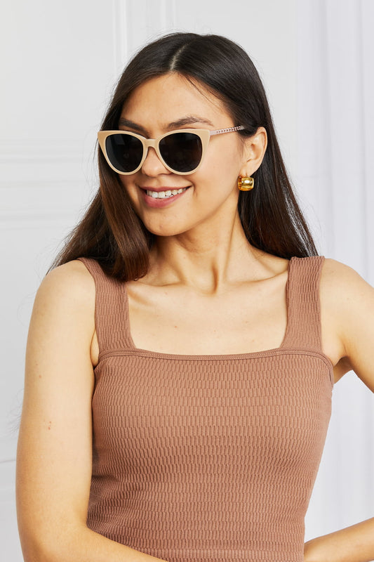 Traci K Collection Cat-Eye Acetate Frame Sunglasses