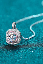 Load image into Gallery viewer, Moissanite Geometric Pendant Necklace
