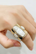Load image into Gallery viewer, 18K Gold-Plated Alloy Ring
