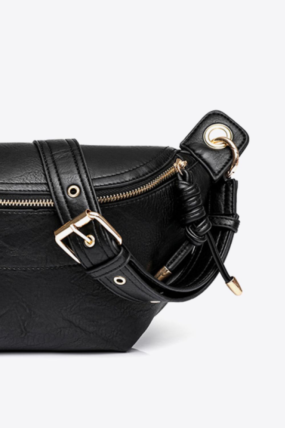 Traci K  PU Leather Chain Strap Crossbody Bag