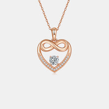 Load image into Gallery viewer, Moissanite 925 Sterling Silver Heart Necklace
