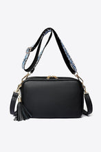 Load image into Gallery viewer, PU Leather Tassel Crossbody Bag
