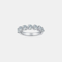 Load image into Gallery viewer, 2.1 Carat 925 Sterling Silver Moissanite Heart Ring
