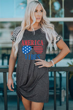 Load image into Gallery viewer, AMERICA VIBES Graphic Twisted Dress
