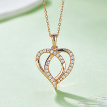 Load image into Gallery viewer, Moissanite 925 Sterling Silver Heart Shape Necklace
