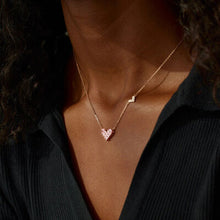 Load image into Gallery viewer, Heart Shape Rose Gold-Plated Pendant Necklace
