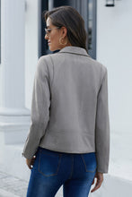 Load image into Gallery viewer, Zipper Detail Moto Jacket
