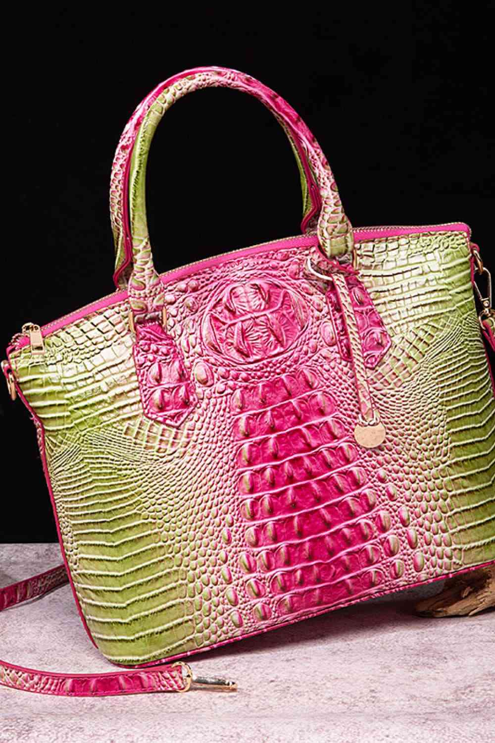 Traci K Gradient PU Leather Handbag ( Pick Your Color)