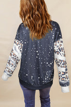 Load image into Gallery viewer, Mixed Print Drop Shoulder Sweatshirt
